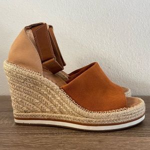 TOMS Marisol Espadrille Wedge Sandals, Size 8